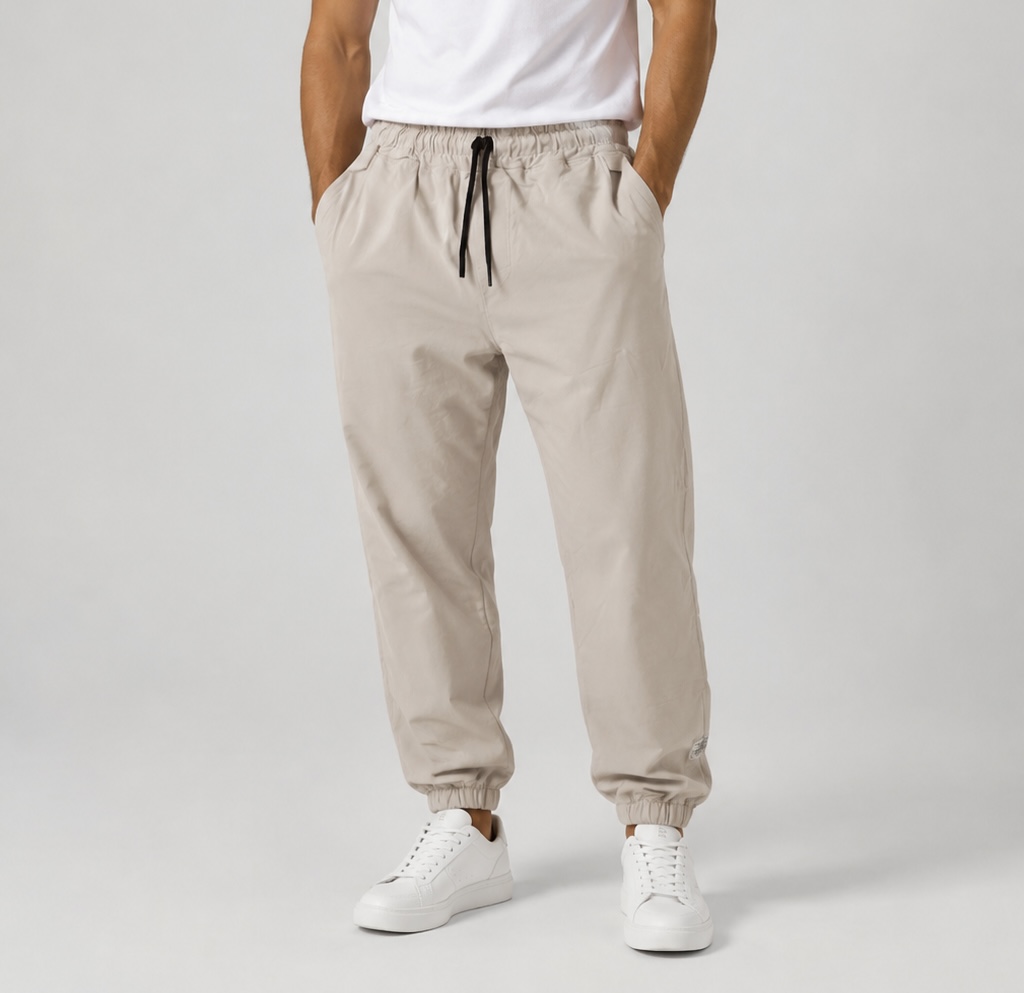 شلوار جاگر مردانه Essential Jogger Pants – رنگ کرم استخوانی